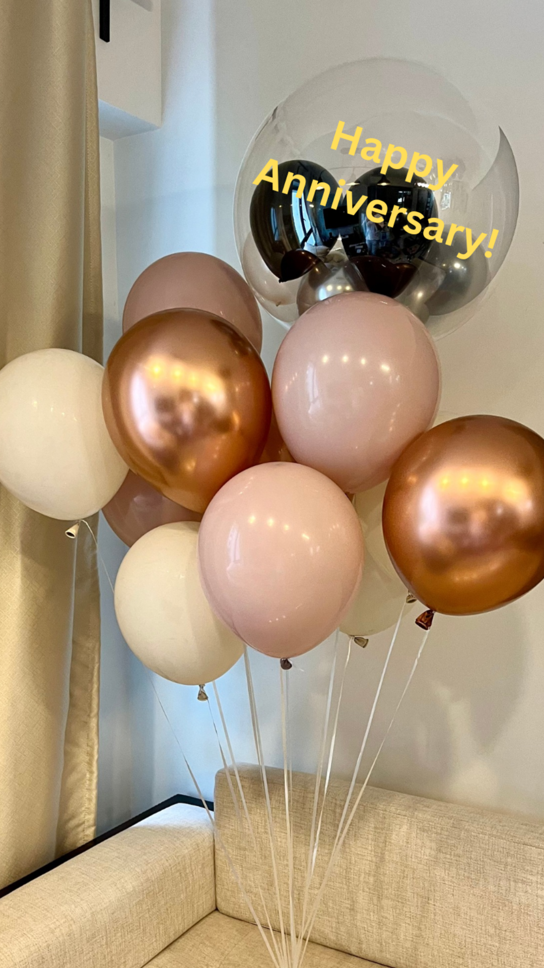 Blush Balloon Bouquet