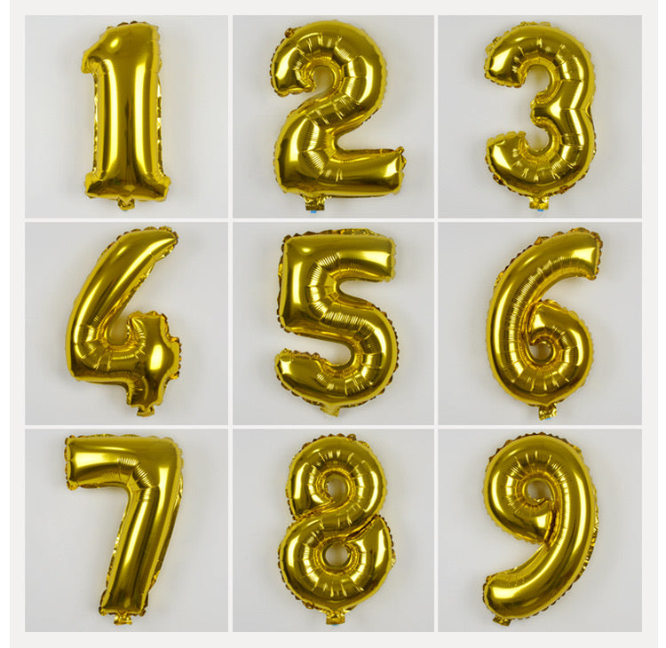Number Balloons