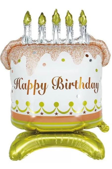 Birthday Cake Foil Balloon