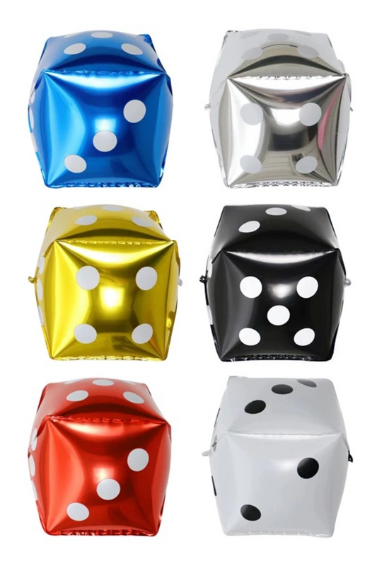 Dice Foil Balloon